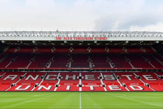 Sir Alex Ferguson Stand at Manchester United Football Club © Manchester United Football