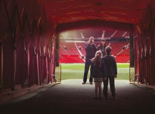 Players Tunnel at Manchester United Football Club © Manchester United Football