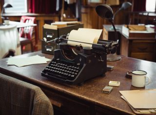 Bletchley-Park-Buckinghamshire-Typewriter-©-Courtesy-of-Shaun-Armstrong-Bureau-for-Visual-Affairs-and-Andy-Stagg-Bletchley-Park-Trust
