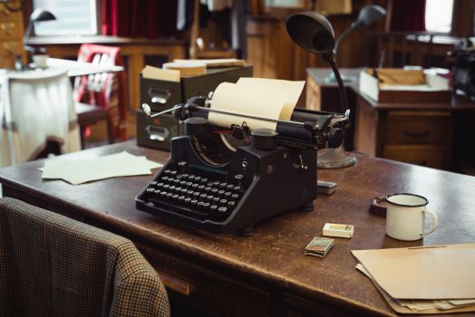 Bletchley-Park-Buckinghamshire-Typewriter-©-Courtesy-of-Shaun-Armstrong-Bureau-for-Visual-Affairs-and-Andy-Stagg-Bletchley-Park-Trust