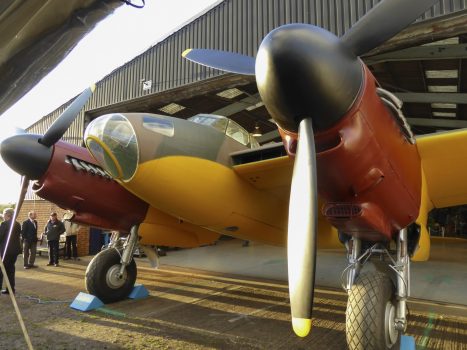 Hangar at De Havilland Museum