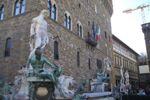 Exterior of Uffizi Gallery, Florence