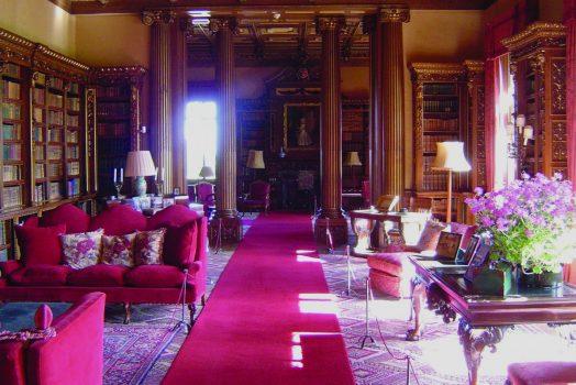 Highclere Castle Library, Hampshire ©HIghclere Castle LLP 2014