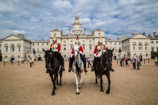 Household Cavalry on Horse Guards Parade © Household Cavalry Museum