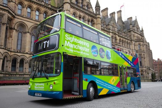 Manchester Sightseeing bus north England tour