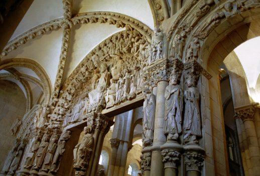 Santiago de Compostela, Spain - Porch of Glory Cathedral