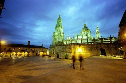 Santiago de Compostela, Spain - Quintana Square Cathedral