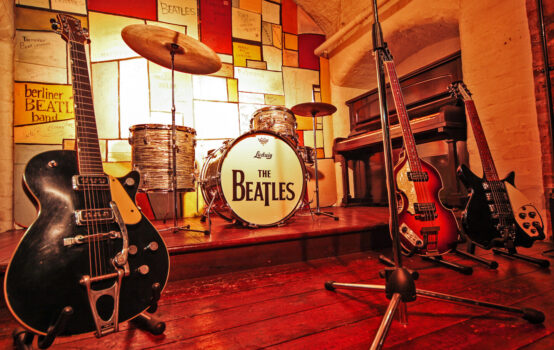 The Cavern Club instruments north England tour