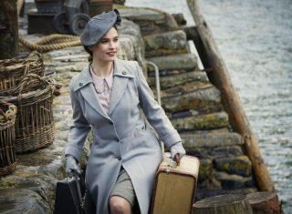 The Guernsey Literary and Potato Peel Pie Society film still - Lily James playing Juliet Ashton (02) © STUDIOCANAL S.A.S