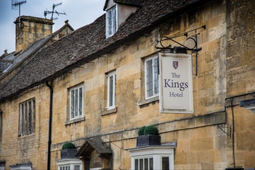 The Kings hotel sign, Chipping Campden
