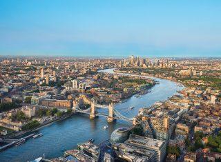 Panoramic Shot of London © The View from The Shard